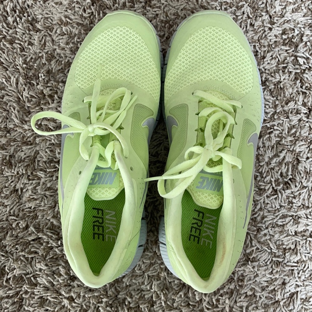 Nike Free run 3s neon